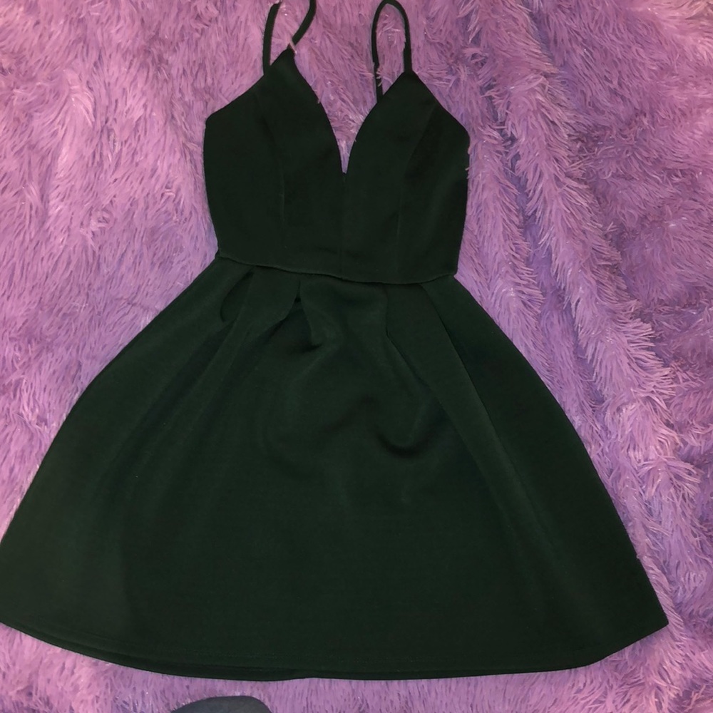 Emerald green Dress